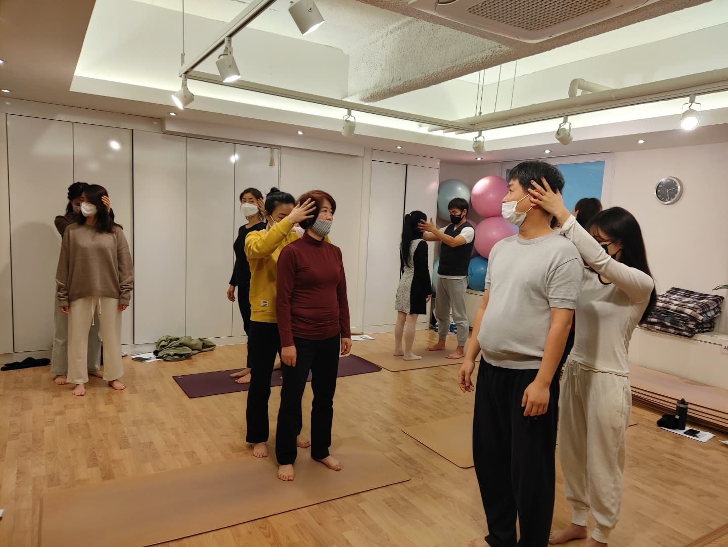 한국자연치유평생교육원 원데이클래스 마무리 (알렉산더테크닉)